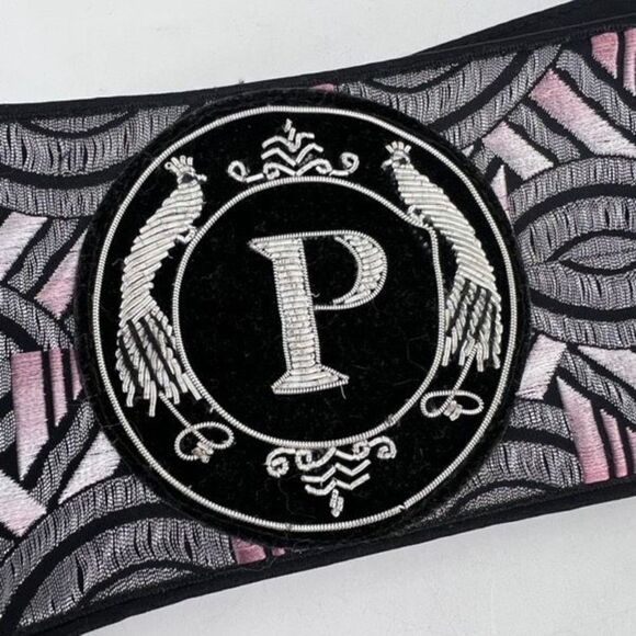 Pelush Women\'s Aztec Print Gathered Belt Luxury‎ NYC designer